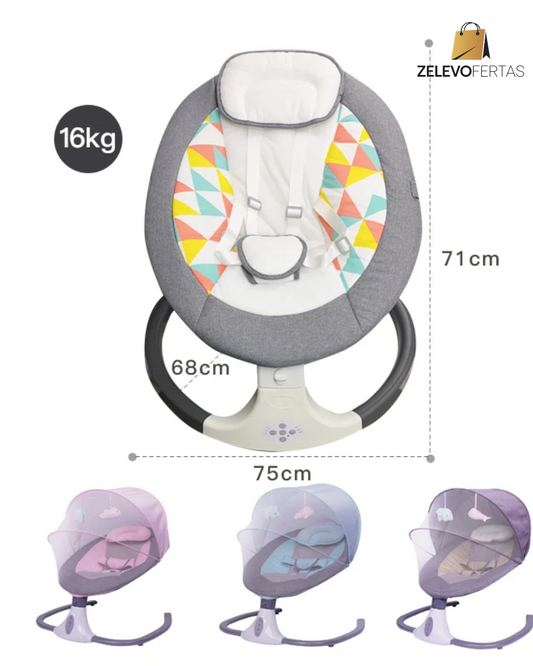 Silla Mecedora Eléctrica Para Bebe